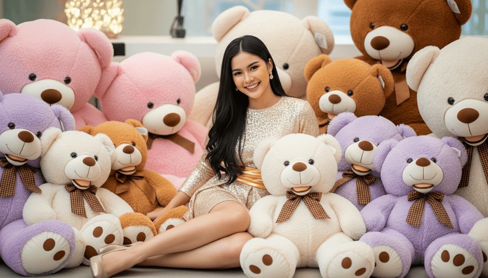 Teddy Bear delivery in Thailand  (Flowers-Thailand shop)