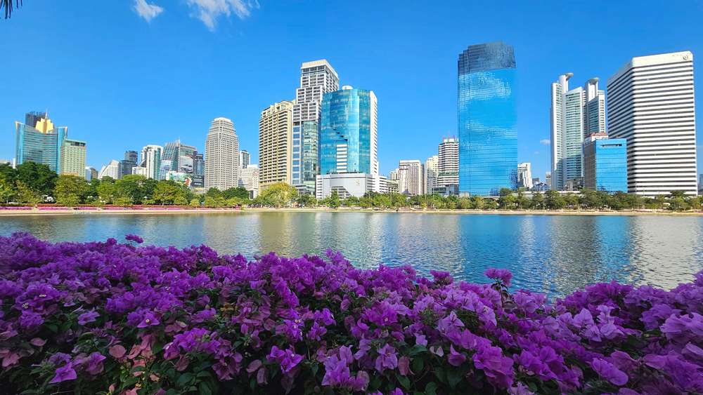 Sukhumvit Road area is popular for flower delivery in Bangkok